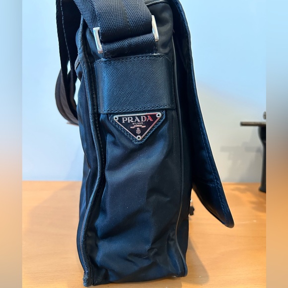 Vintage Authentic Prada Messenger Bag - Picture 3 of 13
